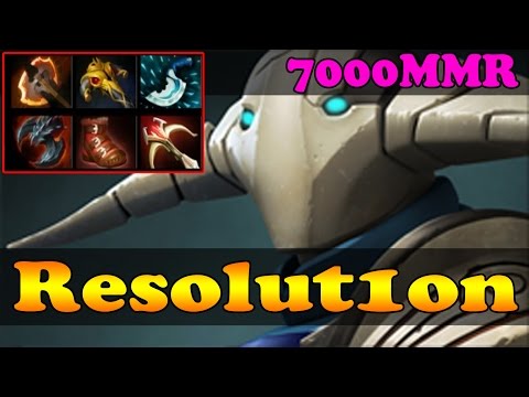 Dota 2 - Resolut1on 7000 MMR Plays Sven Vol 1 - Ranked Match Gameplay!
