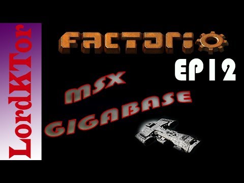 Factorio MSX Gigabase Ep12: Rail Infrastructure
