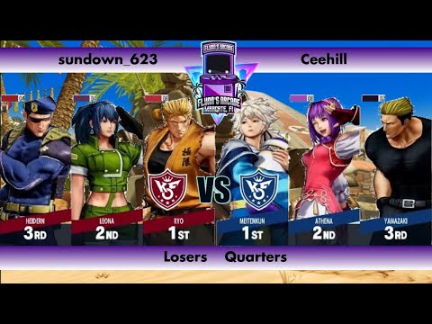 Flynn's Arcade 076 Losers Quarters - sundown_623 (Leona Heidern) Vs Ceehill (Yamazaki Meitenku) KOF