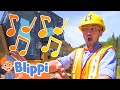 Bulldozer Song & Dance | BLIPPI | Educational Songs For Kids
