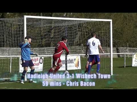 Hadleigh Utd v Wisbech Town - 20/04/13 - TNL *Wisbech goal only*