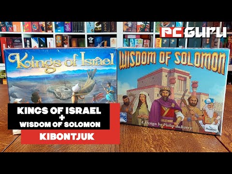 Bibliai témájú társasjátékok ► Kings of Israel + Wisdom of Solomon - Kibontjuk - PC Guru Magazin