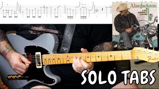 Video thumbnail for Brent Mason Solo - Up To My Ears In Tears - Animated Tab - 3 Speeds by Levi Clay
