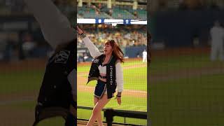 【台湾チア】2024.4.18 超強一撃 戴培峰應援　李佳俐　栗子　#台湾チア　#富邦悍將啦啦隊 #富邦悍將 #cheerleader　#富邦天使　#fubongardians