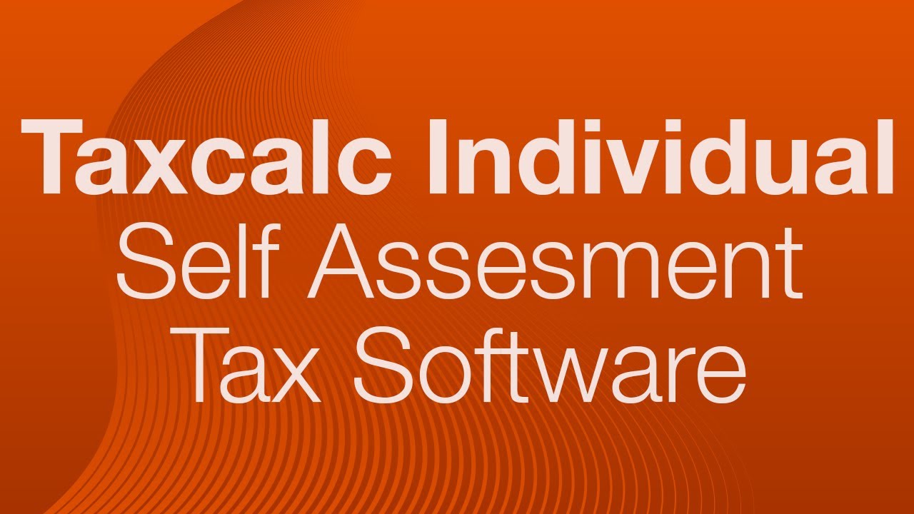 TaxCalc Individual -  Self Assessment Tax Software