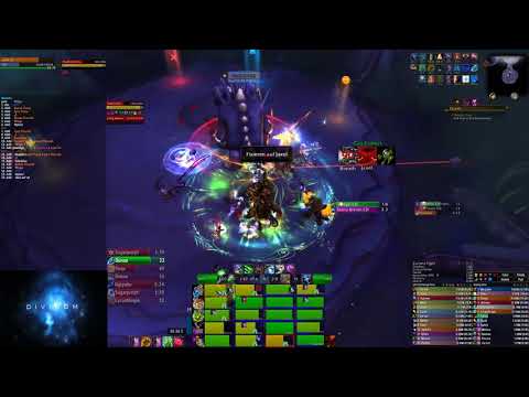 Divinum vs Shad'har the Insatiable (mythic firstkill) [Resto Druid POV]