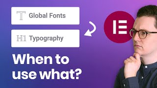 How to Perfectly Set Up Typography & Fonts in Elementor