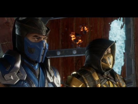 Sub-Zero and Scorpion Arrived at the Wu Shi Academy Bearing ill News. Mortal Kombat Onslaught Story
