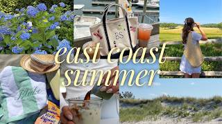summer weekend on the east coast | beach day, sunday reset, slow mornings