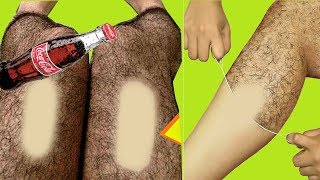 Wow! How To Remove Unwanted Hair Permanently By Using Coca Cola  Amazing Trick Ever