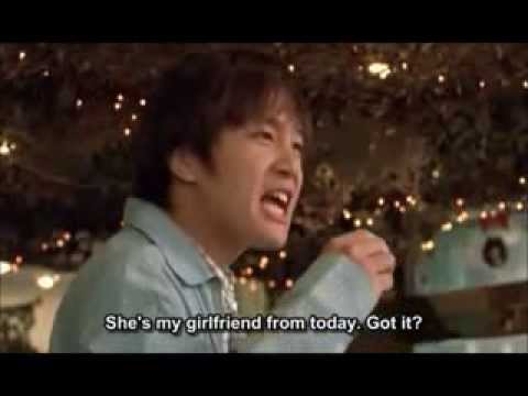 funny moment in my sassy girl with kyun woo