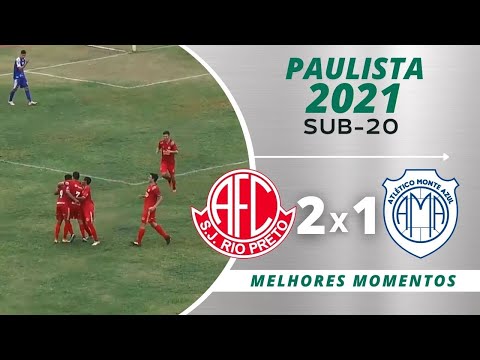 AMERICA (SP) 2 X 1 MONTE AZUL | PAULISTA SUB-20 | 09/09/21