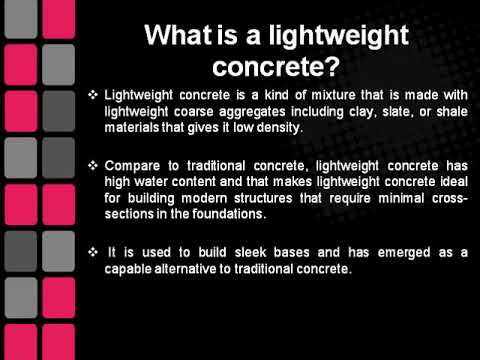Are you searching for the best lightweight concrete mix in NZ?  Available lightweight ready mix concrete design materials On Mastermix NZ

00:05 - Best Lightweight Concrete Mix NZ
00:27 - Types of Lightweight Concrete
00:52 - What Are The Benefits Of Using Lightweight Concrete

Need help? Visit Now: https://mastermix.co.nz/pre-mix-concr...

SUBSCRIBE to the Mastermix youtube channel: https://www.youtube.com/channel/UCUt8...

Follow @mastermix:

mastermix Blog: https://mastermix-concretesuppliers.b...
mastermix Reddit: https://www.reddit.com/user/Master_Mix/
mastermix pinterest: https://www.pinterest.nz/mastermixNZ/...
mastermix facebook: https://www.facebook.com/Mastermix-Pa...

Phone:  06 363 5686

Email:  MASTERMIX@MASTERMIX.CO.NZ

You can also check out for Concrete Mix NZ: https://mastermix.co.nz/concrete-supp... 

#mastermix #concretemixNZ #concretemix