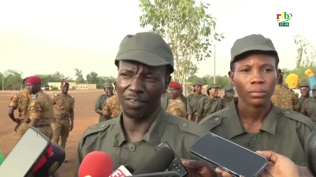Engagement patriotique : les Etalons Dames en fin de formation à l’immersion patriotique de Loumbila