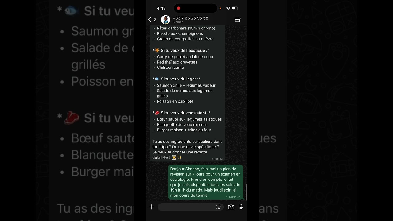 Les bonnes maniÚres pour bien parler à Simone (et obtenir les meilleures réponses)