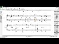 "On the up and up" (Jim McNeely - Stan Getz) transcription for piano & bass