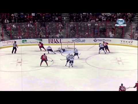 Shawn Matthias goal 2-2 Mar 8 2013 Winnipeg Jets vs Florida Panthers NHL Hockey