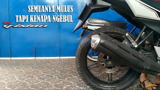 Download lagu When dismantling the VIXION NFL, there was a rattling sound and the exhaust pipe was smoking. mp3