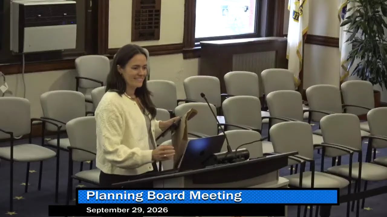 From the Planning Board