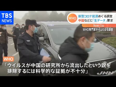 コロナウイルスの起源:WHOは驚くべきことに中国の主張を支持