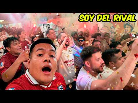 Entré al Monumental de Universitario siendo Hincha del Rival