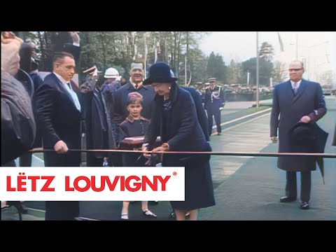 1966: Grand Duchess Charlotte Bridge Inauguration in Luxembourg
