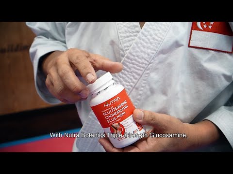 Nutra Botanics Triple Strength Glucosamine - Keep Your Knee Joint Healthy For Martial Art Training