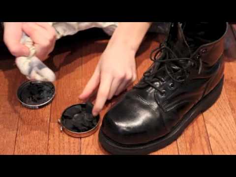 How to shine your boots