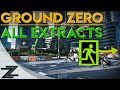 GROUND ZERO ALL EXTRACT LOCATIONS Escape From Tarkov S New Location