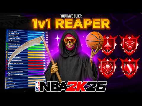 My "1v1 REAPER" BUILD IS DOMINATING NBA 2K26! BEST 1v1 BUILD on NBA 2K26