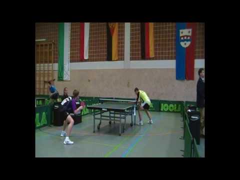 Brandenburger TT-Zirkus erstaunt 2. Liga Hendrik Z´dun Top48 2010 Thomas Theismann