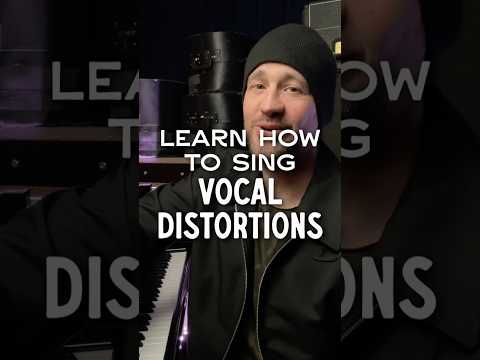 Learn How To Sing Vocal Distortions #music #singer #rock #rocknroll #kurtwolf