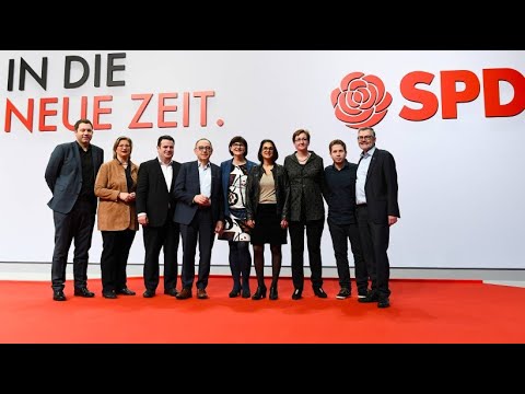 SPD Party Congress - With an old rose into the new era