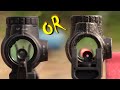 Cowitness VS Lower 1/3 and Iron Sights, Which is Best?