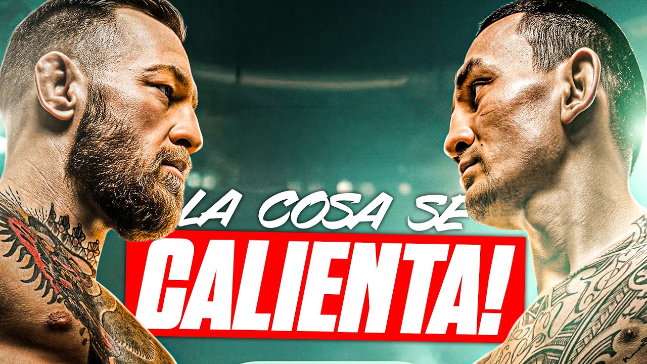 CONOR McGREGOR y MAX HOLLOWAY se CALIENTAN!