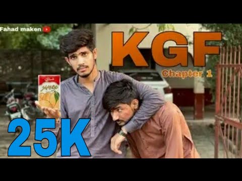 kGF Chapter 1 || Funny Video 😂😂 || Fahad Maken