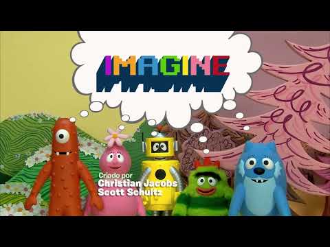 Yo Gabba Gabba! - Imagine - Cartão de título em português: 120