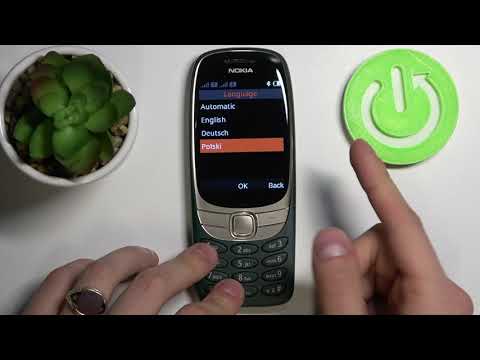 Nokia 6310 | Смена системного языка на Nokia 6310 / Как поменять язык интерфейса на Nokia 6310?