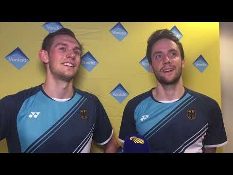 Lamsfuss/ Seidel manage to pick apart the Danish power combination of Mads Kolding/ Anders Rasmussen