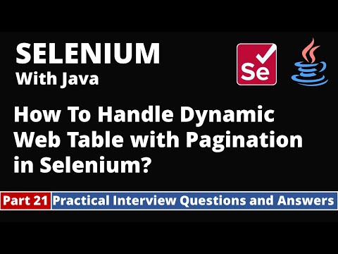 Part1 Selenium with Java Tutorial Practical Interview Questions and Answers Selenium WebDriver