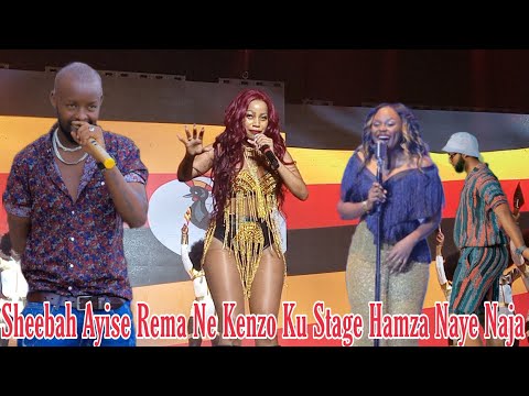 Full Performance!! Rema Ne Kenzo Ku Ku Stage Sheebah Esanyu Limususeko Abayimbi Bamulazze Love