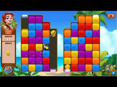 Lost Island Blast Adventure Level 147 - No Boosters