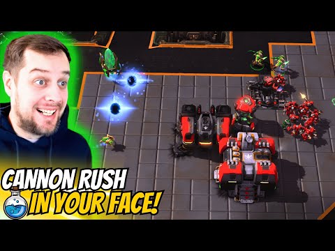 The BEST Cannon Rush I have EVER MADE! | Cannon Rush in Grandmaster #11 StarCraft 2
