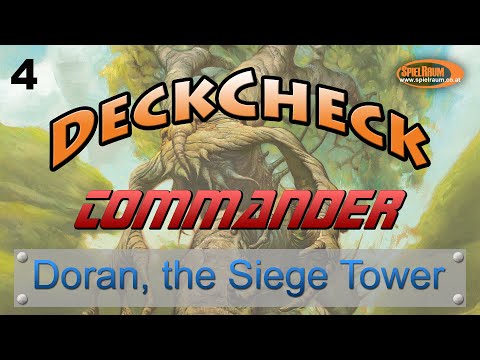 DeckCheck - Commander - 4 - Doran, the Siege Tower - SpielRaum [Deutsch]