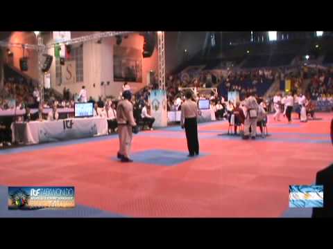 MATÍAS BUSTAMANTE (ARG) IMPRESIONANTE K.O. VS. JULIO CESAR CARLOS (EEUU)