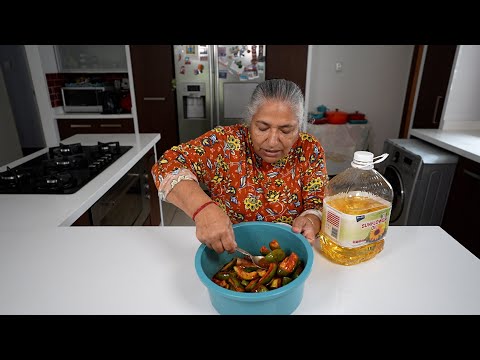 Making mango pickle with green mangos - best way to preserve mangoes for well after the mango season