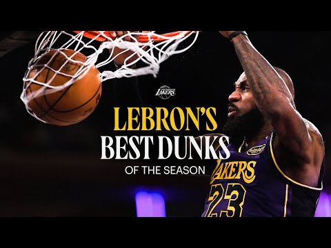 LeBron's BEST Dunks | '24 - '25 Regular Season