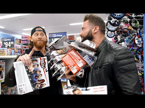 Curt Hawkins und Zack Ryder gehen bei Walmart auf WrestleMania-Figurenjagd