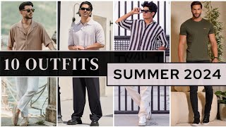 10 Latest Summer Outfit Ideas For Men 2024 | Men