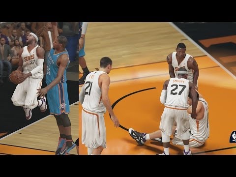 NBA 2K14 PS4 My Career Playoffs CFG2 - Torn ACL